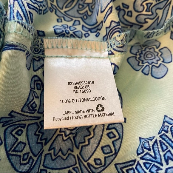 Laura Scott Cotton Button Down Nightgown Dress NWT Sz-Large - Picture 5 of 5